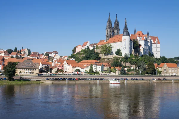 Panoramic view of Meissen in Germany — Stock Photo, Image