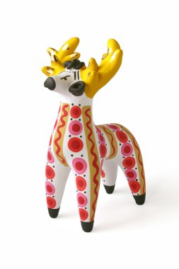 geyik - Rus geleneksel oyuncak 