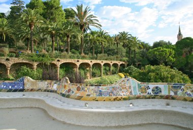 Guell park, Barcelona.