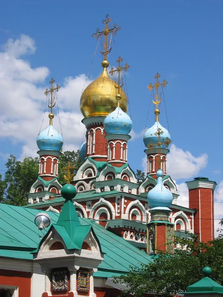 Orthodoxe kerk. Moskou, Rusland. — Stockfoto