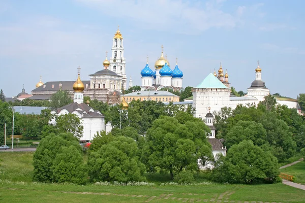 Вид на Троице-Сергиеву Лавру . — стоковое фото