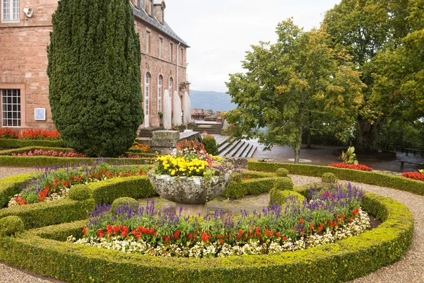 Mont Sainte-Odile abbey in France — Stock Photo, Image