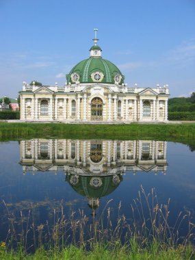 Moskova Müzesi-Emlak kuskovo grotto Pavyonu