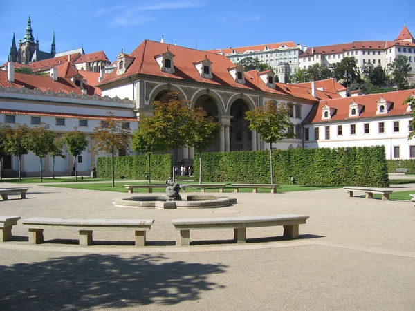 O Jardim Wallenstein em Praga — Fotografia de Stock