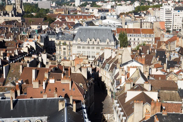 Aerial view of Dijon city in France — Stock Photo, Image