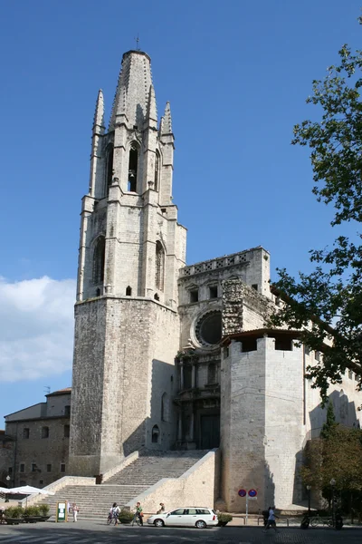 Kościół saint feliu miasto gerona — Zdjęcie stockowe