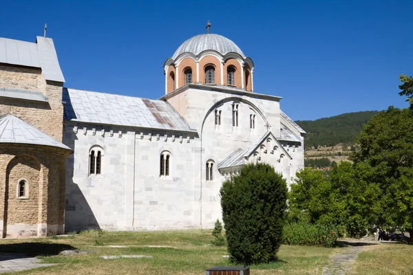 El monasterio ortodoxo Studenica en Serbia — Foto de Stock