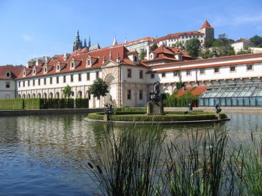 Prag'da wallenstein Bahçe.