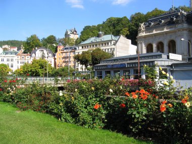 Karlovy vary'nın görünümü, Çek Cumhuriyeti