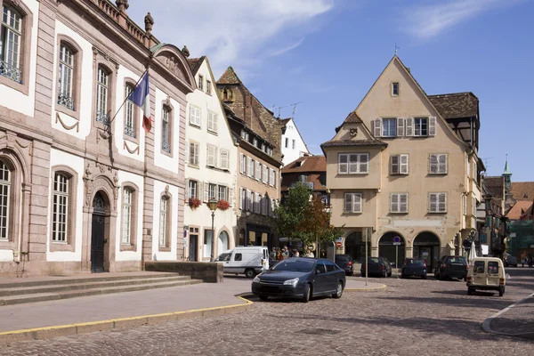 El paisaje urbano de Colmar. Alsacia, Francia — Foto de Stock