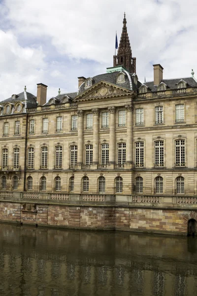 Het paleis van de rohan van de 18de eeuw in Straatsburg, Frankrijk — Stockfoto