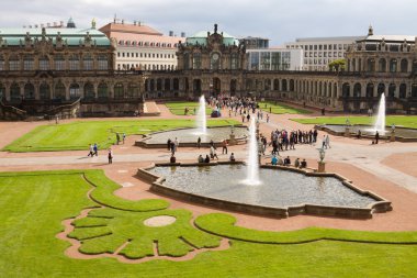 Dresden, Almanya zwinger avlusu