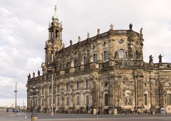 El Hofkirche en Dresde — Foto de Stock