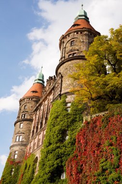 ksiaz kale walbrzych City Polonya iki kule ile Batı Cephesi