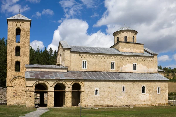 Gereja Tritunggal Kudus Biara Sopocani Ortodoks Serbia Gereja Ini Selesai — Stok Foto