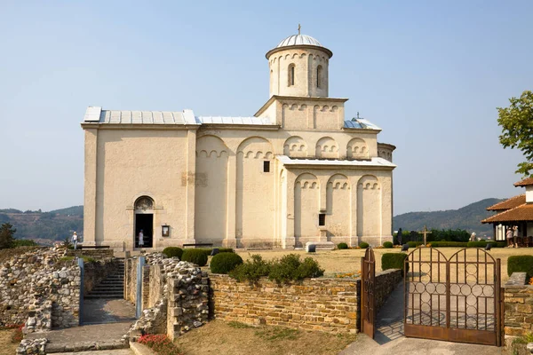 Iglesia Ortodoxa San Achillio Arilje Serbia Arilje Una Ciudad Municipio — Foto de Stock