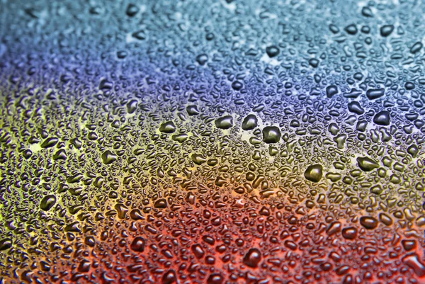 Gotas de agua - macro — Foto de Stock