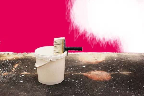 Painting house — Stock Photo, Image