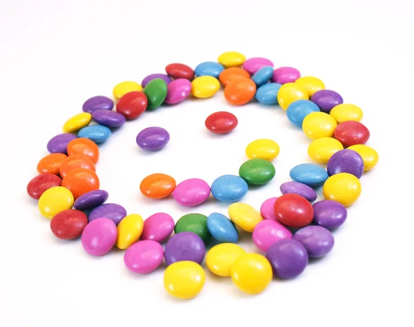 Renkli smarties — Stok fotoğraf