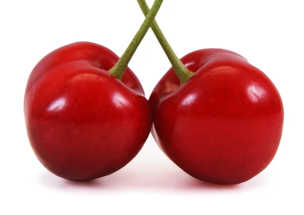 Fresh red cherries — Stock Photo, Image