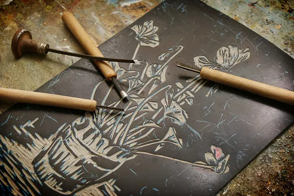 Keskiler ve linocut