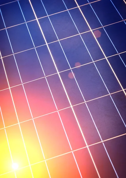 太阳能电池板 — 图库照片