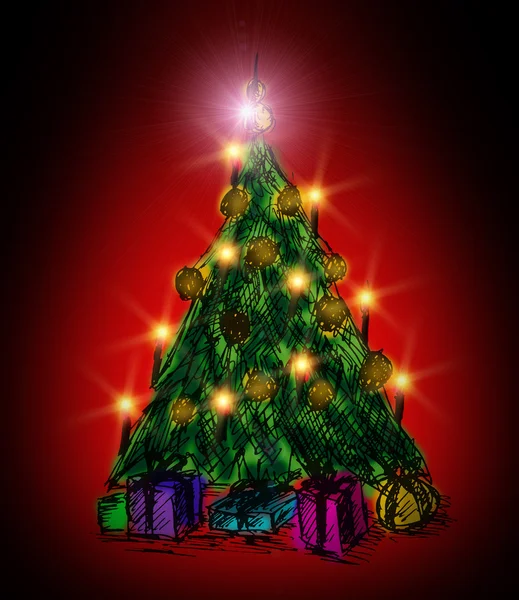 Albero di Natale — Foto Stock