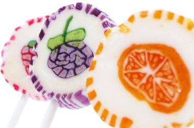 meyveli lolipop şeker