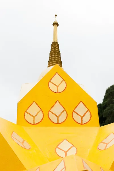 Styl tajski Buddyjski Kościoła — Zdjęcie stockowe