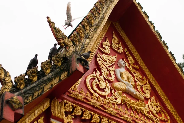 Buddhistische Kirche im thailändischen Stil — Stockfoto