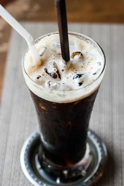 Caffè nero, freddo — Foto Stock