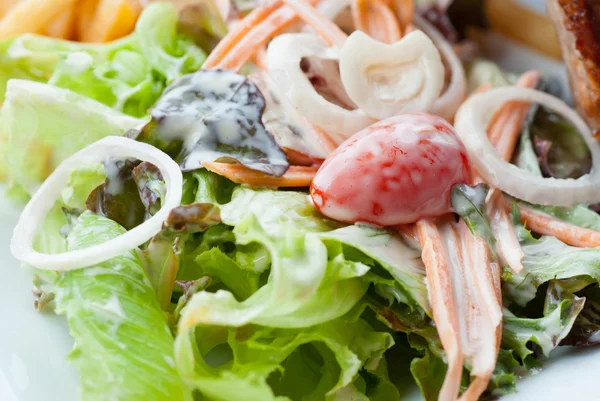 Romige salade — Stockfoto