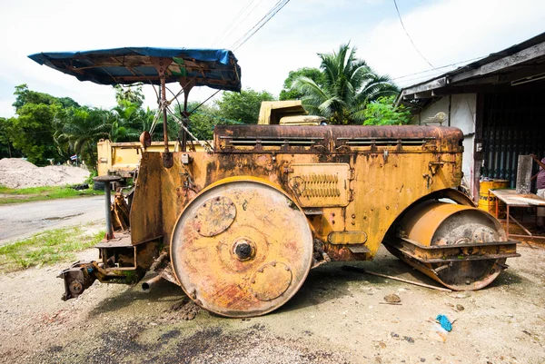 Steamroller — Stockfoto