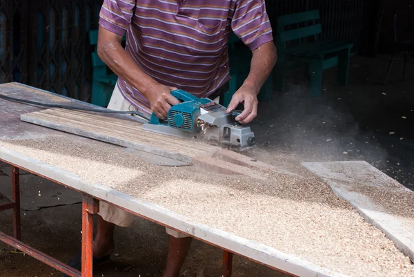 Trabajador carpintero — Foto de Stock