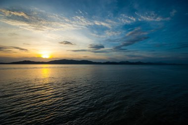 Okyanusu günbatımı