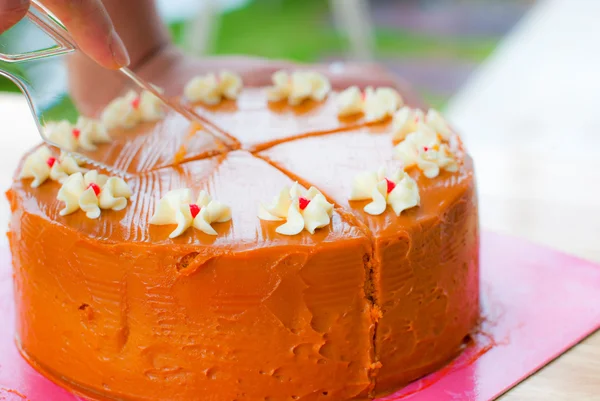 Thai-Tee-Schicht Kuchen — Stockfoto