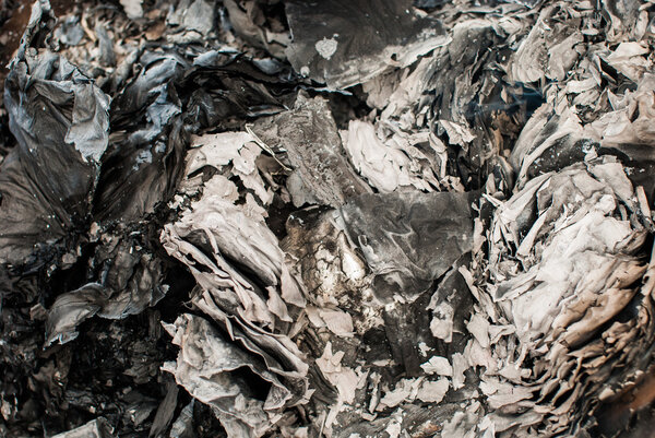 Горящая бумага