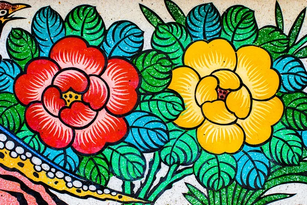 Sanat Çin tarzı Tapınağı Duvar