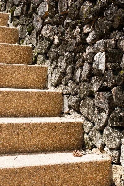Escadaria de cimento — Fotografia de Stock