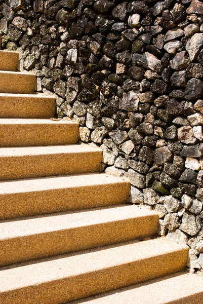 Escadaria de cimento — Fotografia de Stock