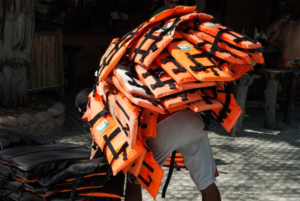 Jaqueta salva-vidas para mergulho — Fotografia de Stock