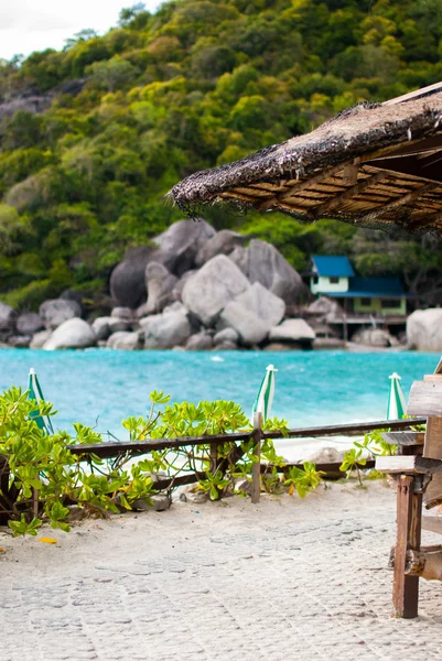 The beach of Nang Yuan Island — Stock Photo, Image