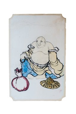 Çin Çin Tapınağı Duvar boyama