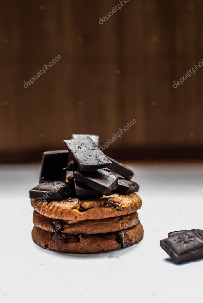 Chocolate chip cookies with Dark Chocolate 