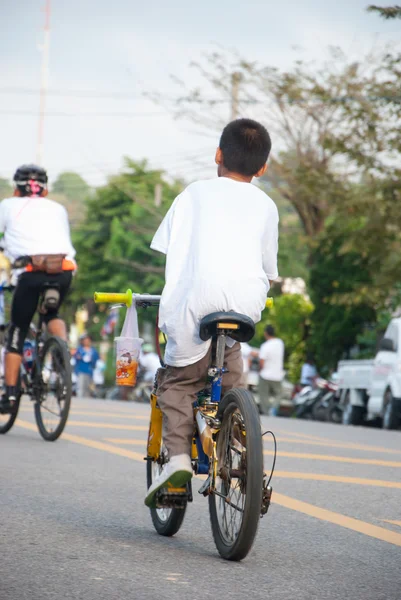 RANONG,THAILAND - DECEMBER 1 :Biking for the king,ranong thailan — Stock Photo, Image