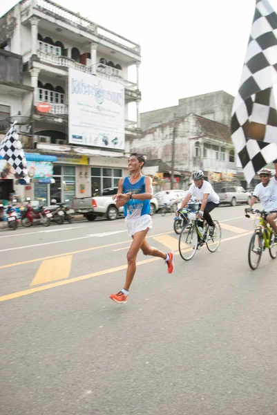 RANONG,THAILAND - DECEMBER 1 :Biking for the king,ranong thailan — Stock Photo, Image