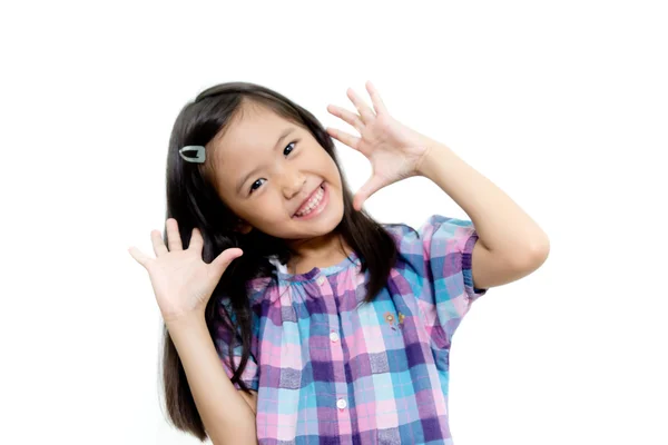 Menina asiática feliz — Fotografia de Stock