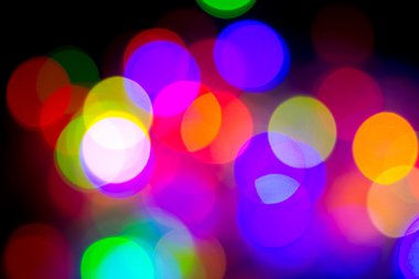 ışık renkli bokeh