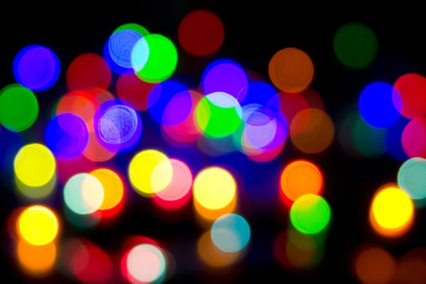 Işık renkli bokeh — Stok fotoğraf