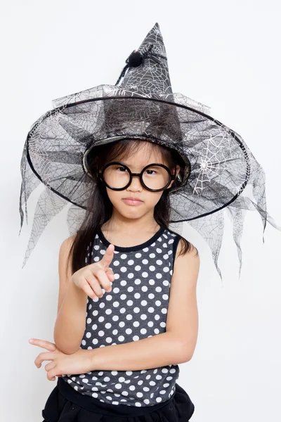 Angry little witch — Stock Photo, Image